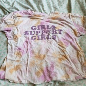 Arizona Jean Co. "Girls Support Girls" Tie Dye Tee